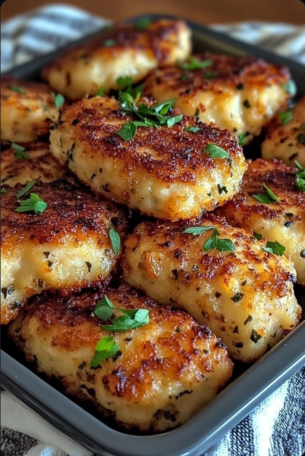 Golden Mashed Potato Fritters: Easy & Delicious – Grandma Recipes